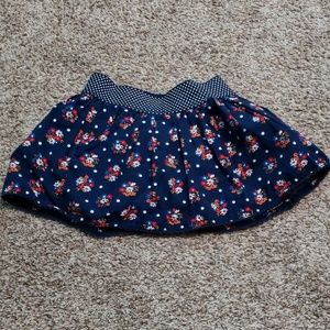 Girls floral skirt